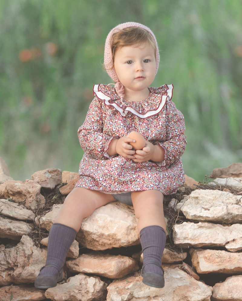 Vestido sales infantil flores