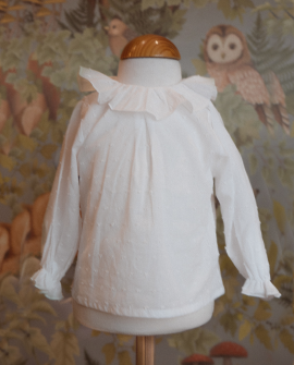 Camisa Bebé Plumetti Blanco