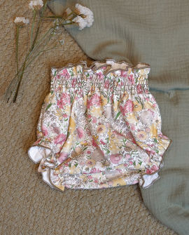 copy of Cubrepañal Bambula Rayas Rosee