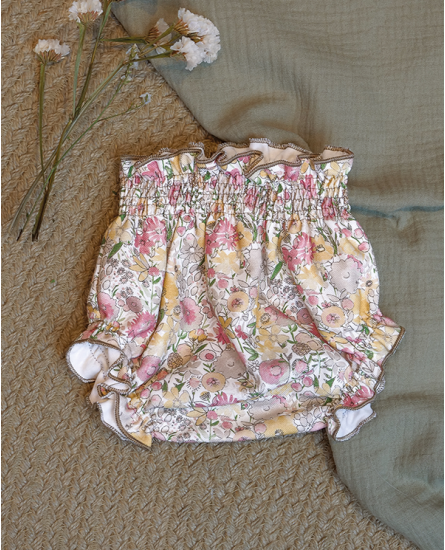 copy of Cubrepañal Bambula Rayas Rosee