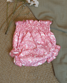 copy of Cubrepañal Bambula Rayas Rosee