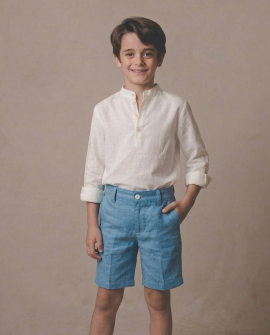 copy of Pantalón Corto Gabardina Rosa